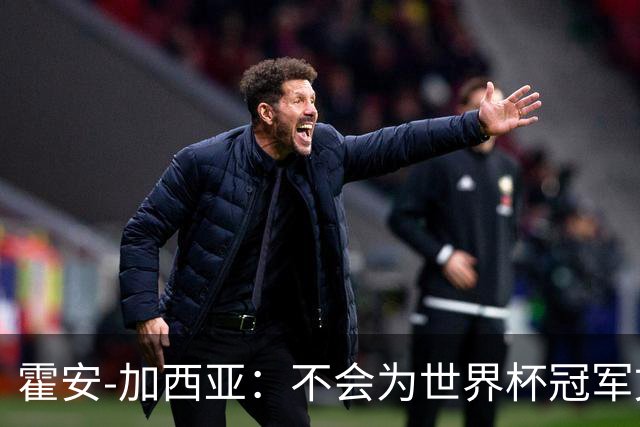 霍安-加西亚：不会为世界杯冠军文身；幸亏不必为小蜘蛛操心